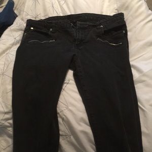 Kut from Kloth size 14 black skinny jeans